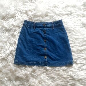 Marine Layer Denim A-Line Skirt Size XS